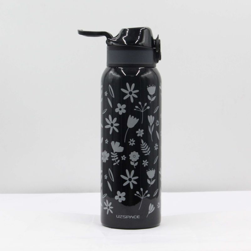 water bottle stainless steel 700ml black 3105