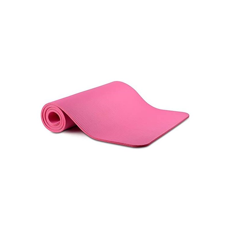 mesuca tpe yoga mat rectangle shaped (pink)