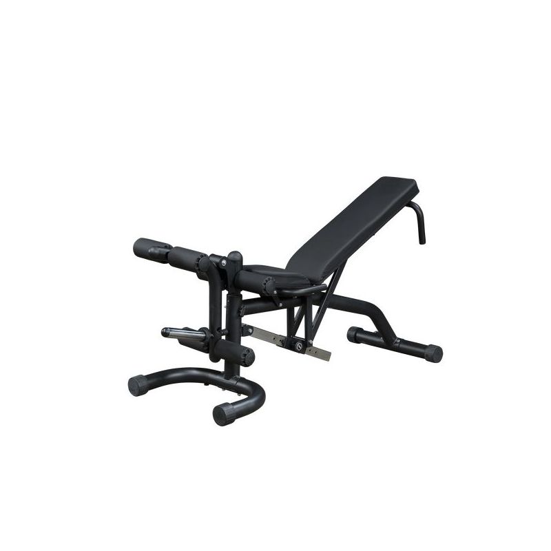 body solid powerlift bench set