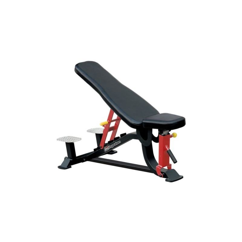 ta sport adjustable bench with flat, incline and decline feature