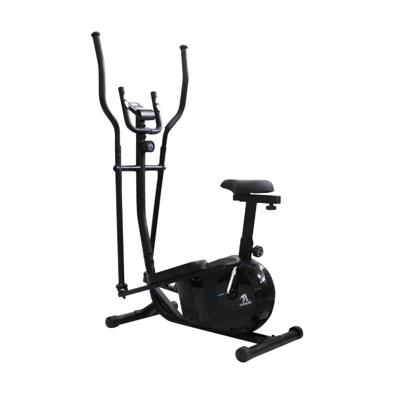 ta sport magnetic elliptical crosstrainer with seat - model yk-ct1901ba black