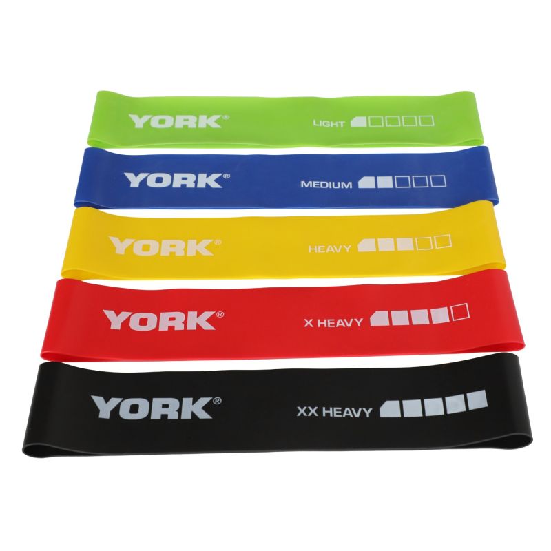 york resistance loop (5 pcs) set asst 80455