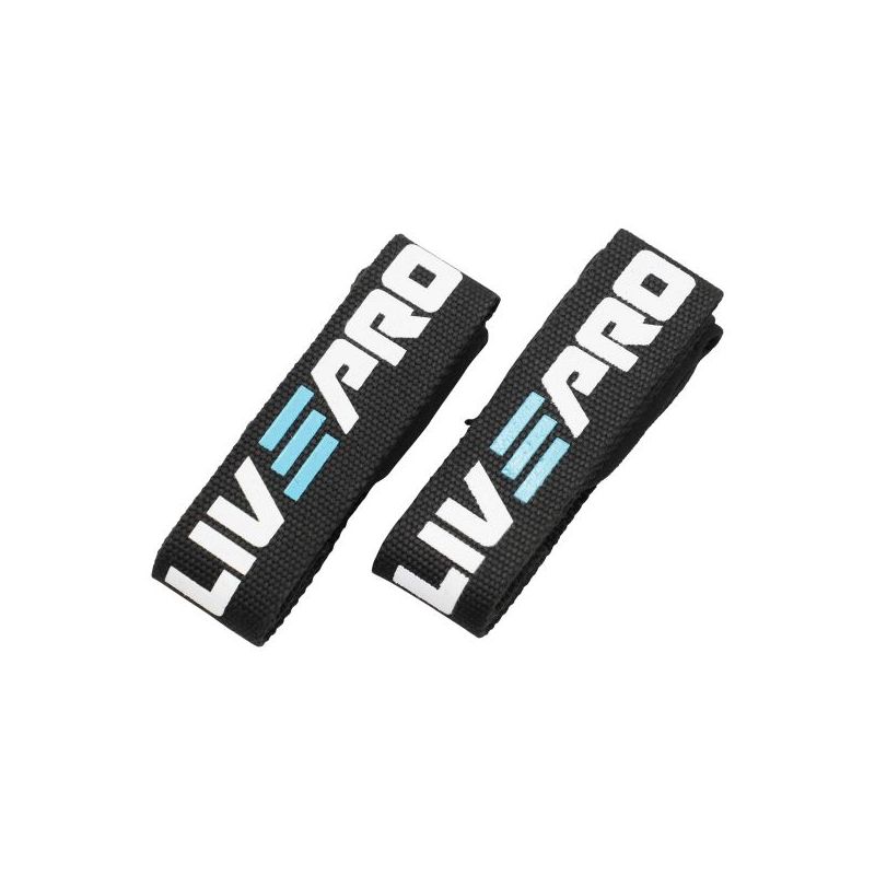 livepro weight lifting straps lp8092 – black (56 × 3.8 cm)
