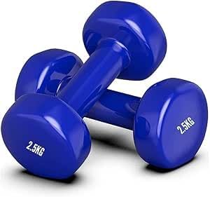 2.5kg Vinyl Dumbbell Set
