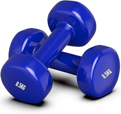 0.5kg Vinyl Dumbbell Set