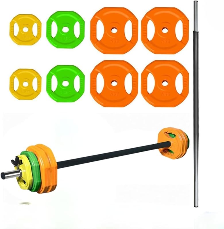 30kg adjustable barbell weights set