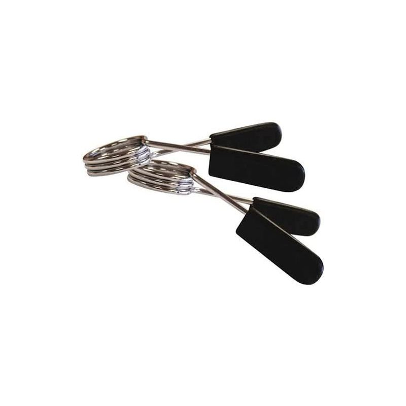 york olympic spring collars silver/blck 36040