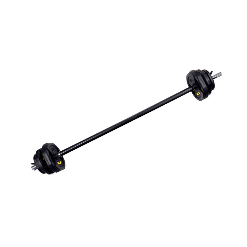 ta sport 20kg black rubber pump set with foam handle yl-fw-279