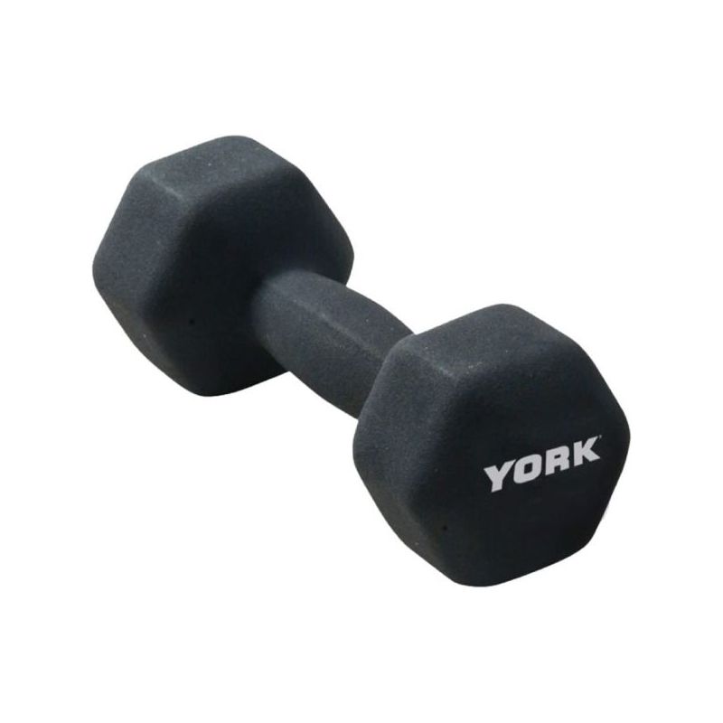 york fitness neo hex dumbell 1kg 15631