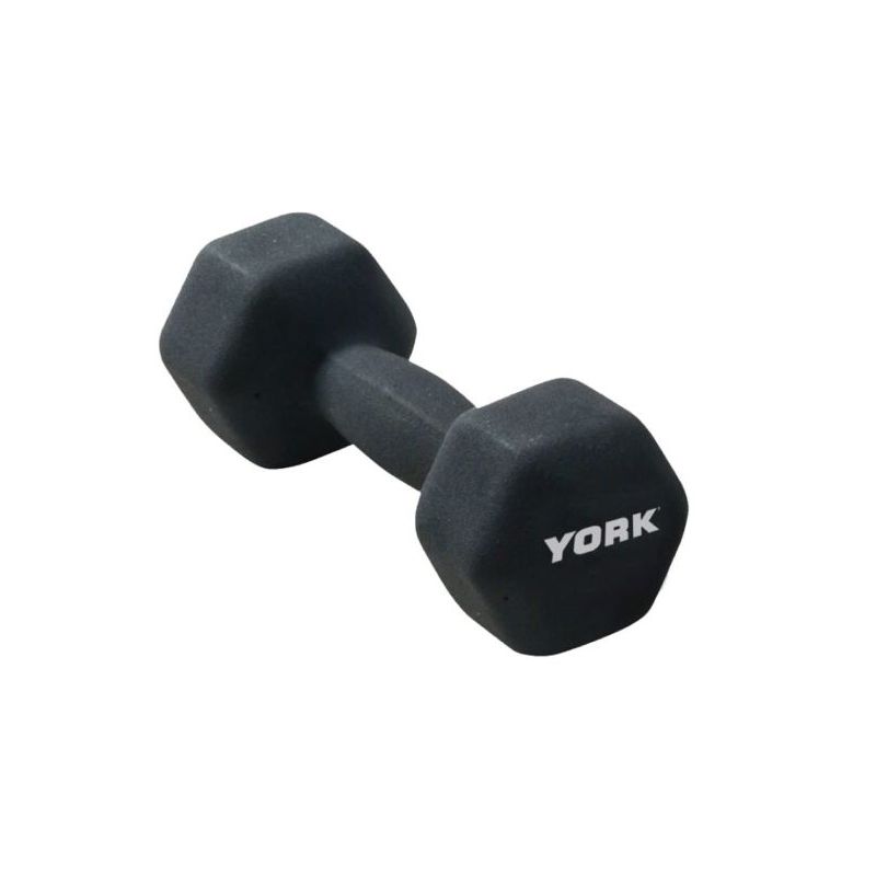 york fitness neo hex dumbell 2.5kg 15634