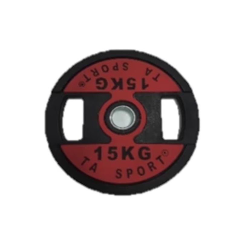ta sportweight plate dzlg7 red 15kg