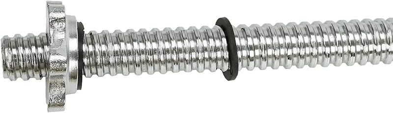84-inch threaded chrome weight lifting bar
