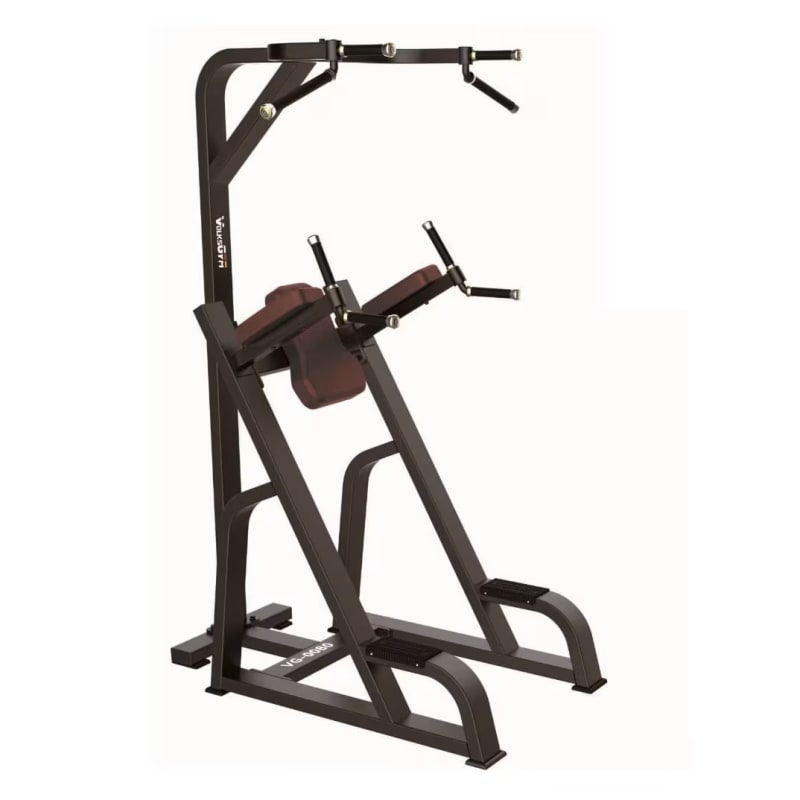 knee up chin + pull up