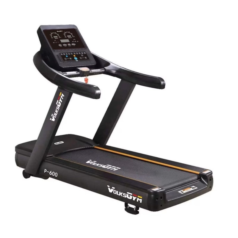 motorized semi commercial treadmill p-600