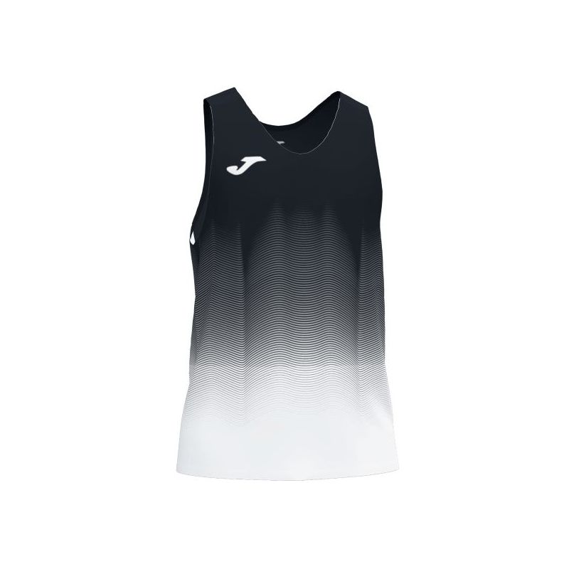 joma elite vii t - shirt black - white - gray sleeveless 101522.102