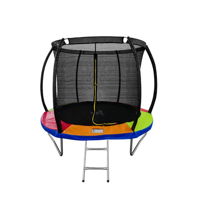 8 ft trampoline with safety net msg-td-0803