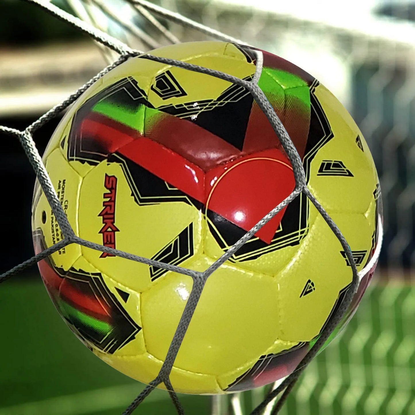 football soccer ball for matches world cup best indoor/outdoor water proof ball for professional training and matches for men and women youth and adult(cr-671) | ideal for all surfaces, kids & adults
