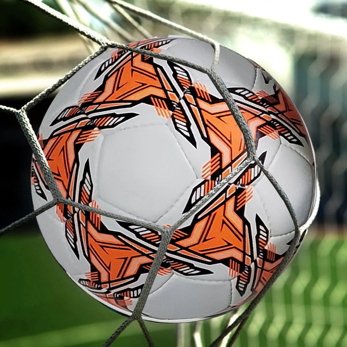 football soccer ball for matches world cup best indoor/outdoor water proof ball for professional training and match men and women youth and adult(gp-698) | ideal for all surfaces, kids & adults