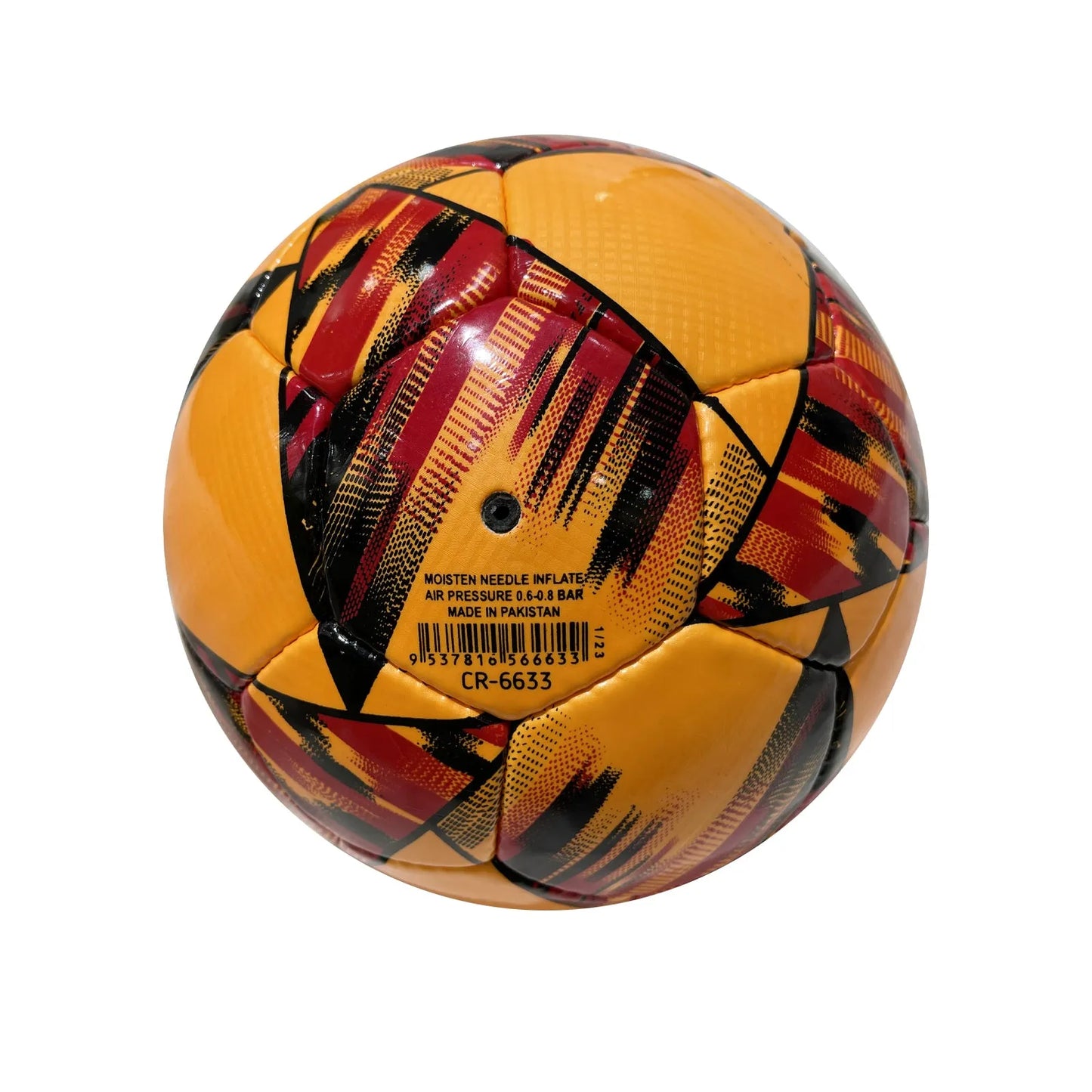 football soccer balls size 5 crystal shine best for indoor/outdoor matches water proof ball for professional training and match men and women(cr-6633) | ideal for all surfaces, kids & adults | match-ready