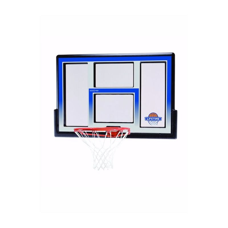 black 48" shatter guard fusion backboard 73621