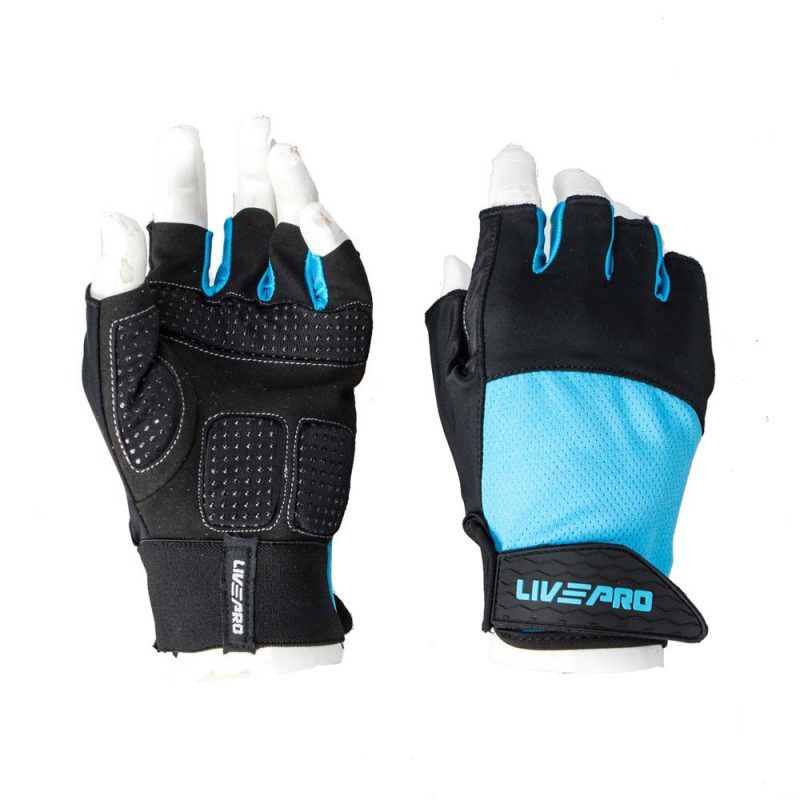 fitness glove lp8260 blue s/m (brand : liveup)