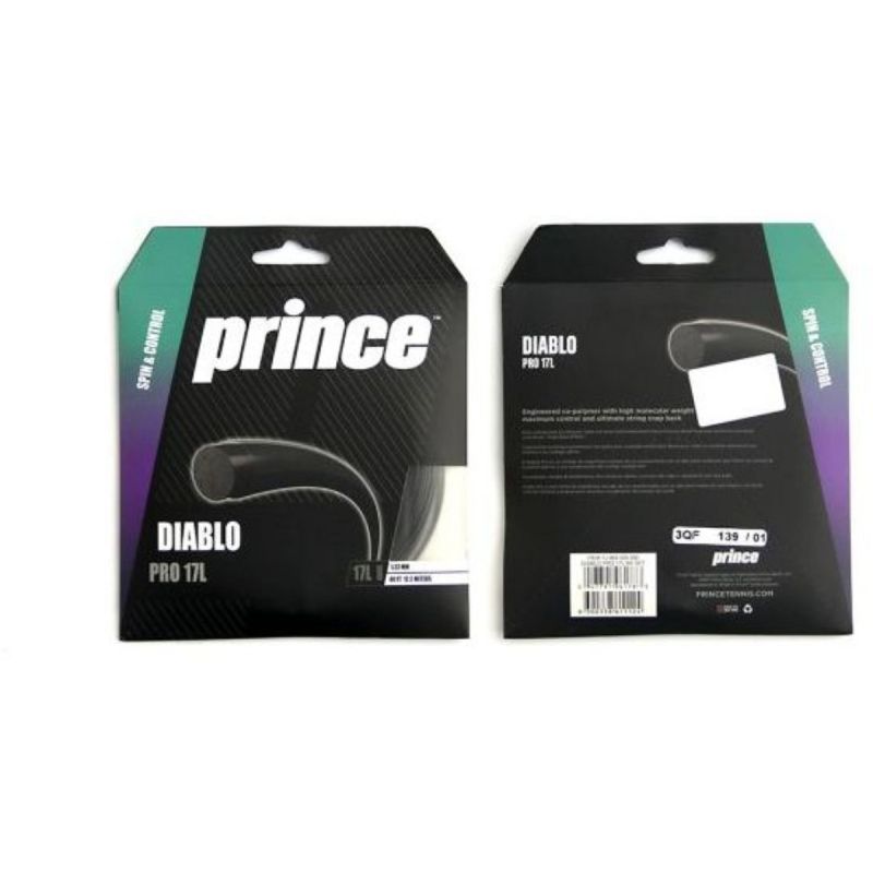 prince tennis string diablo pro 17l