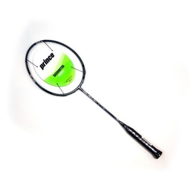 prince badminton racket black pearl