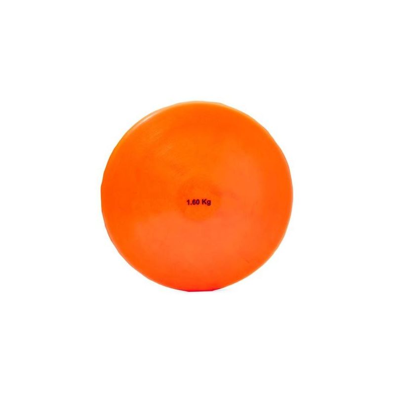 discus vinex indoor pvc with ring 1.60 kg orange dis - 160 o orange