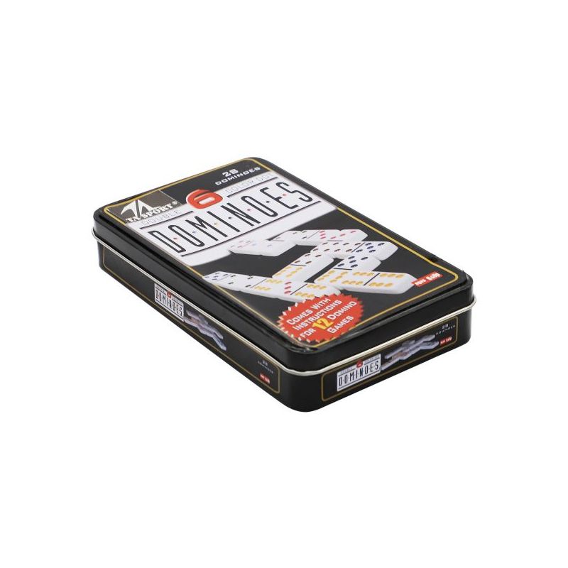 Dominoes 5412Cm Metal Box