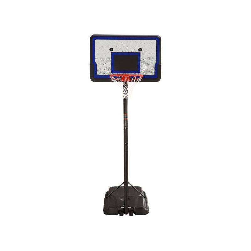 basketball pro court - model 1121 - 44 inch blk bvld impact