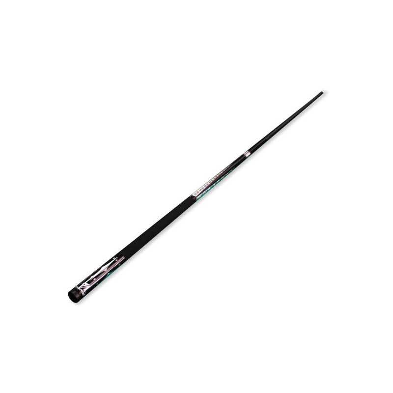 58 in 2-pc fiberglass pool cue black 01130