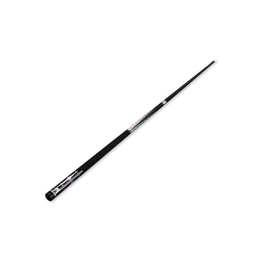 58 In 2-Pc Fiberglass Pool Cue Black 01130