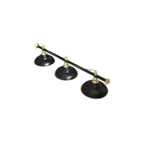 3 Shades Billiard Lamp Black 91-9549
