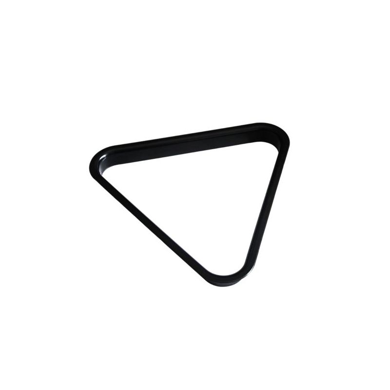 2-1/4 inch plastic billiards triangle - black color - model 4625b-a