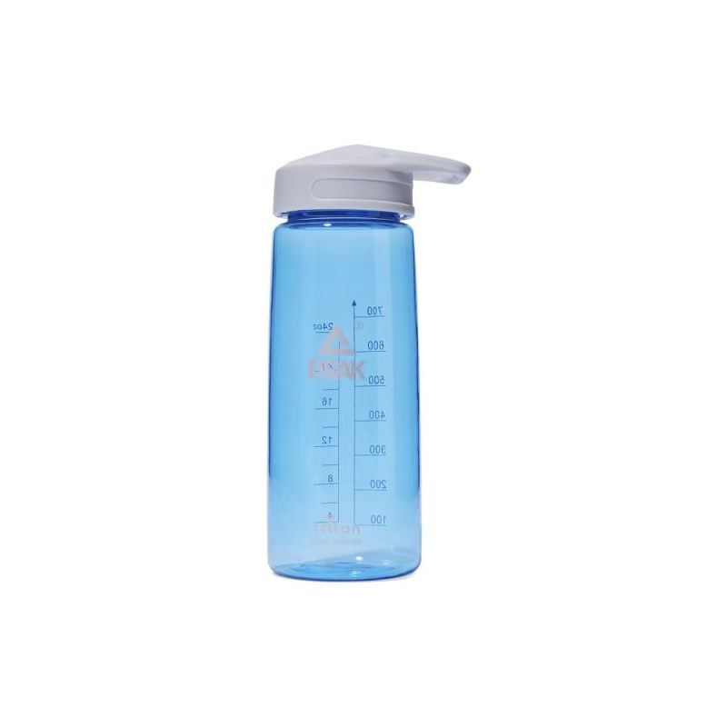 peak tritan water bottle blue