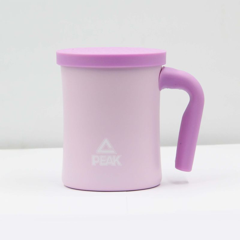 peak stainless mug powder purple l113020