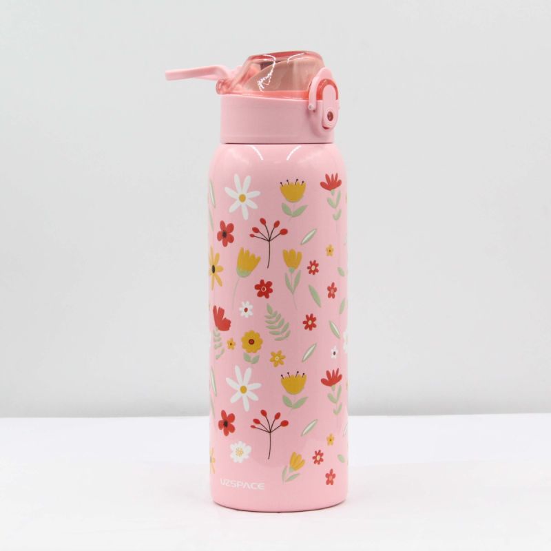 water bottle stainless steel 700ml coral pink 3101