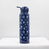 Uzspace Water Bottle Stainless Steel 950ml Dark Blue 3106