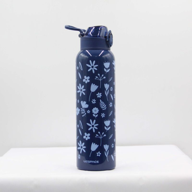 water bottle stainless steel 950ml dark blue 3106