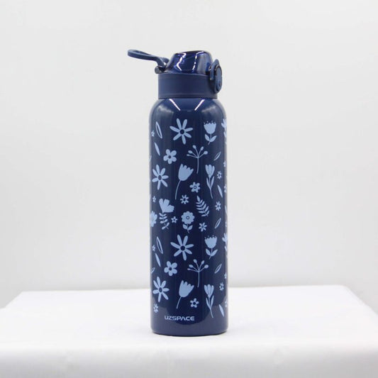 WATER BOTTLE STAINLESS STEEL 950ML DARK BLUE 3106