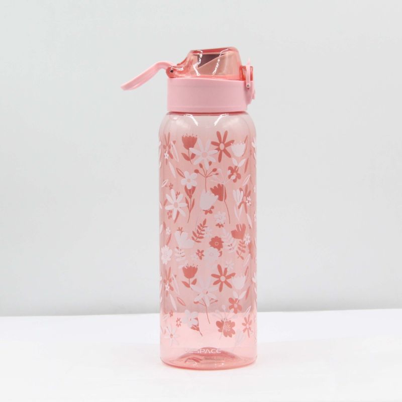 tritan water bottle 750ml coral pink 3107