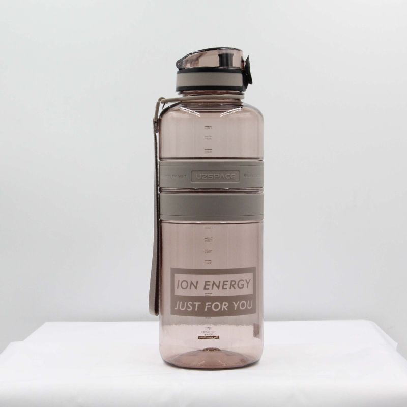 tritan water bottle 2ltr oak gray 5038