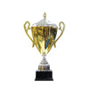 Charly Italian Coppa Sportiva Trophy Silver with Lid, Stem &