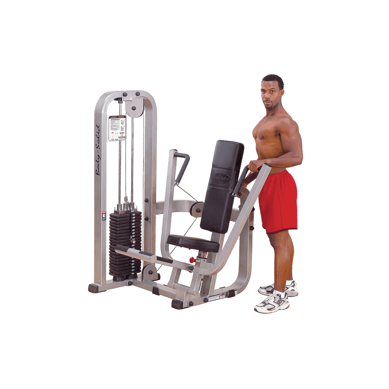 chest press machine 210lbs (brand : body solid)