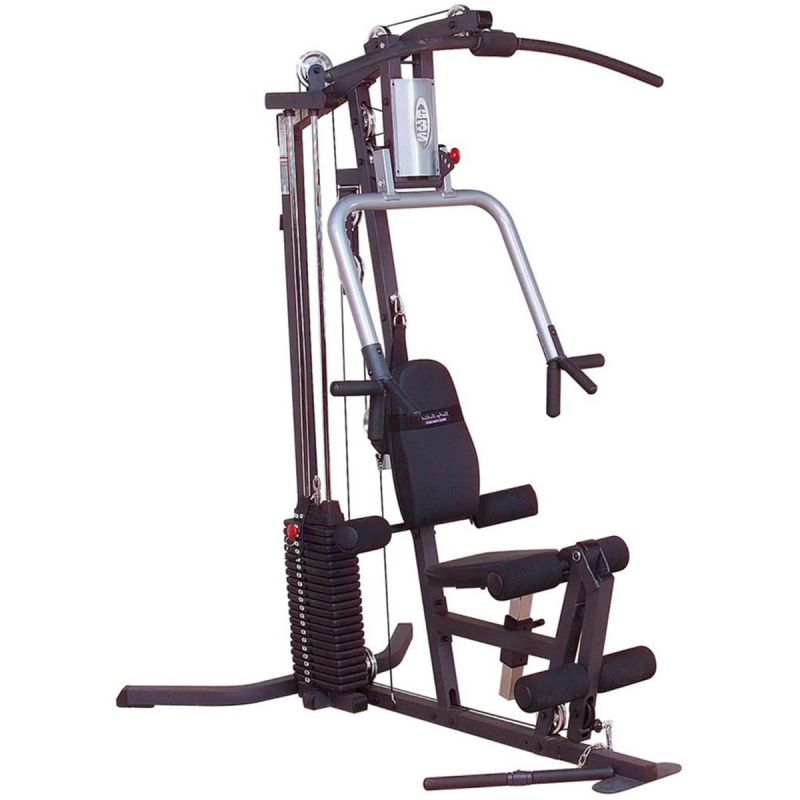 body solid  exm1700s g3s home gym w/160 lb stk