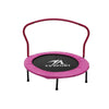Ta Sport Trampoline with Handrail, Pink 40Inch