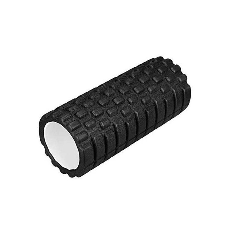 York Solid Eva Foam Roller 14*33Cm Black, 60479