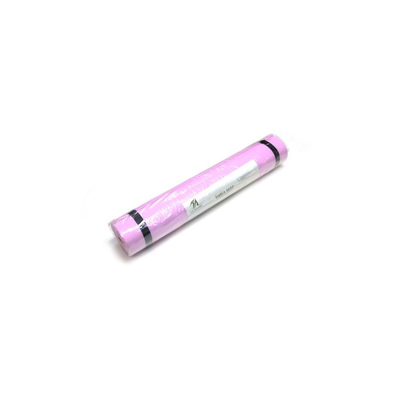 eva yoga mat - size (cm) 173 x 61 x 0.4 - pink color