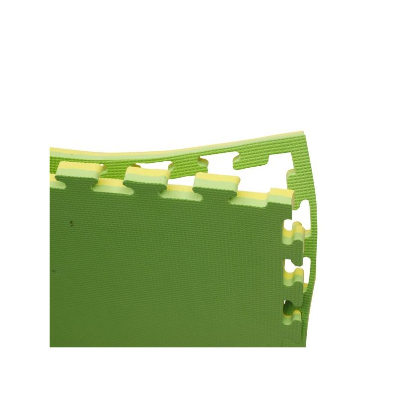 Teakwondo Mat 1M*1M*2Cm Yellow/Light Green Gql - 01 - 2