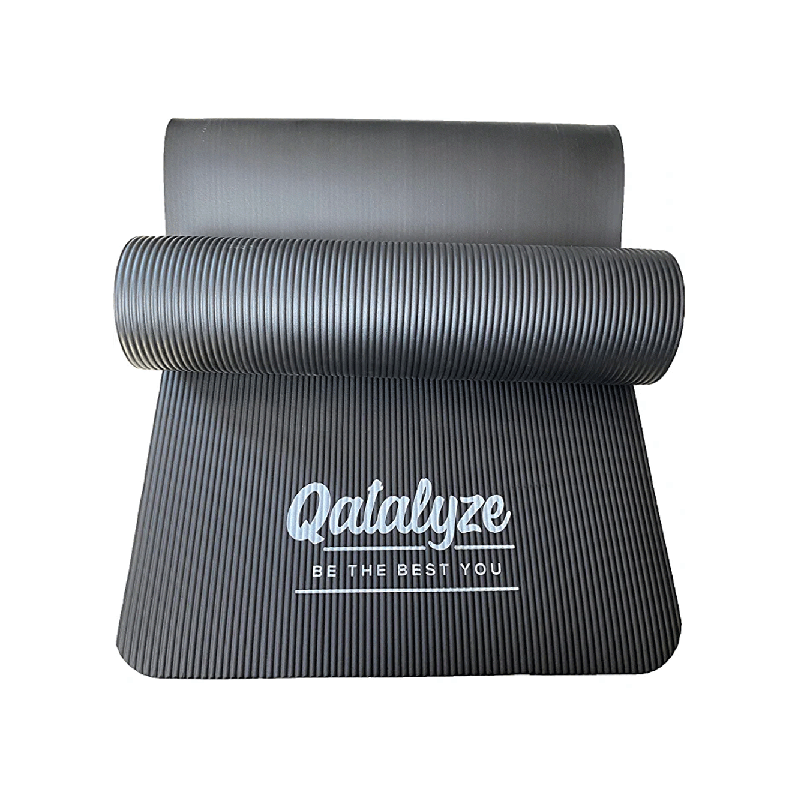 York Sports Nbr Yoga Mat Ymnbr1901 Black Ta 190 X 100 X 1 Cm
